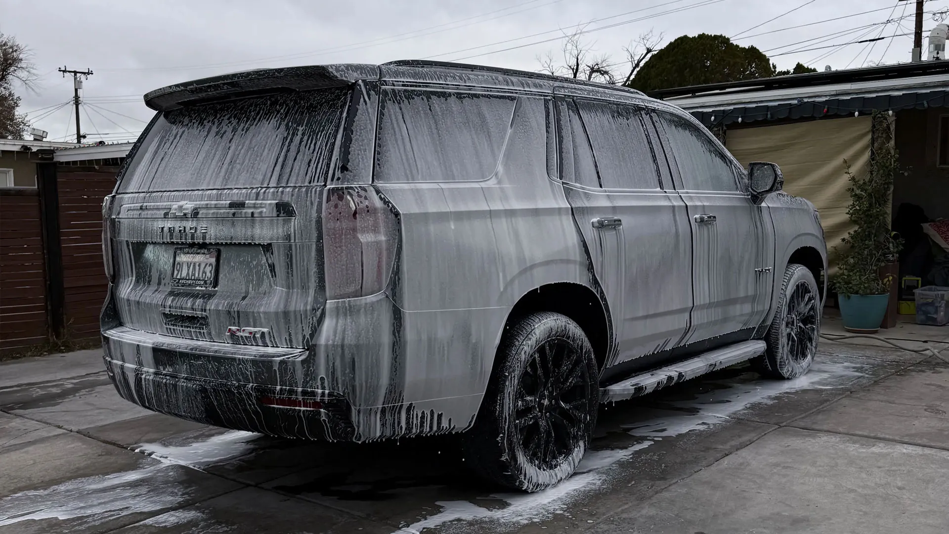 Professional foam cannon wash in Palmdale and Lancaster
